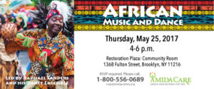 Amida Care at African Music & Dance Event in NYC