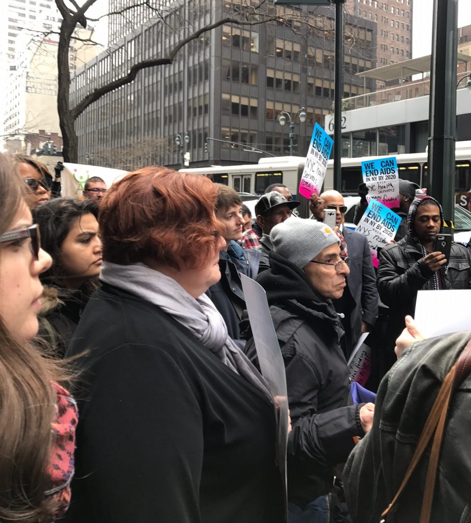 Amida Care hosts a rally for healthaid in NYC