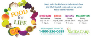 Food For Life Events by Amida Care in NYC