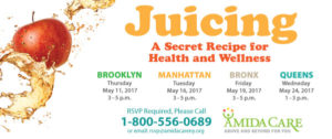 Consume quality juices for healthy & fun living at Amida Car ein NYC