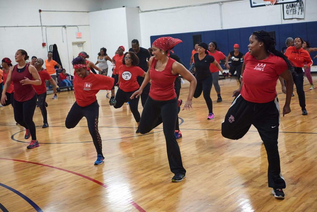 Fitness Class Hosted by Amida Care in NYC