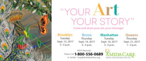 Amida Care at Your Art Your Story Event in NYC