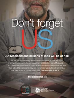 "Medicaid Is US" campiagn by Amida Care in NYC